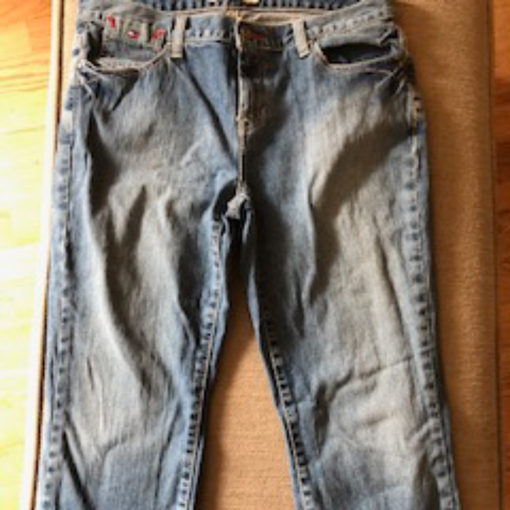 TOMMY HILFIGER DENIM CROPPED JEANS 12 Petite